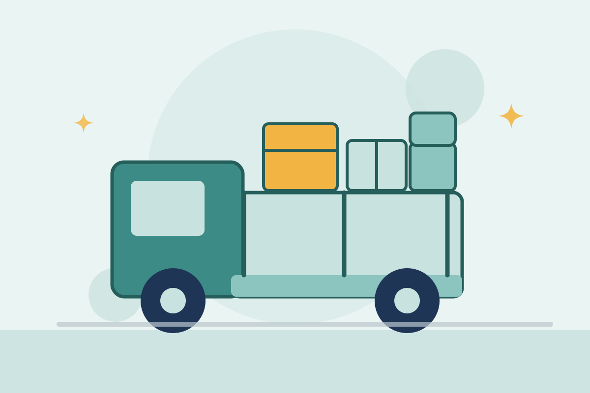 不用品回収のイメージイラスト